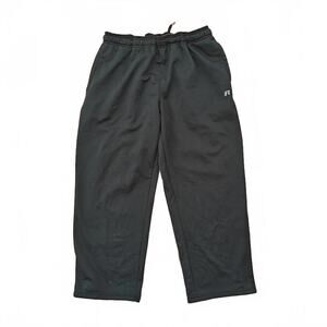 Russell Athletic Black Sweatpants Men’s Size XL Joggers Lounge Gym